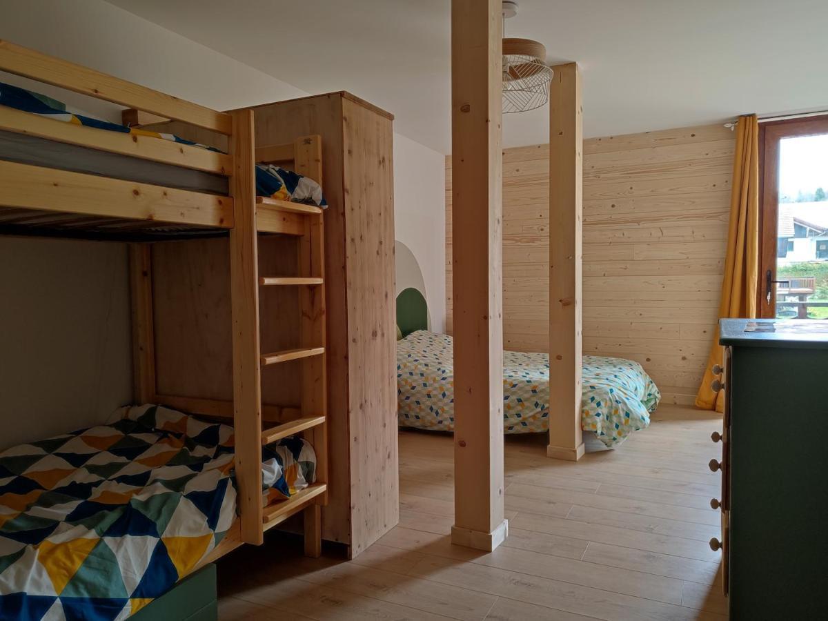Accotinae Hotel Mont-Saxonnex Kültér fotó
